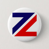 Badge rond 57 mm, Zemmour Président 2022 缶バッジ (正面)