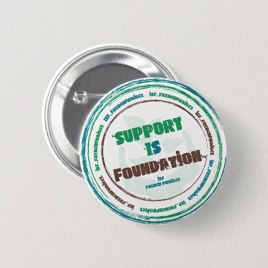 Badge rond 5.7cm 缶バッジ (正面&裏面)