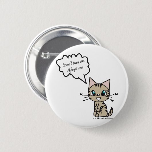 Badge rond 5.7cm 缶バッジ (正面&裏面)