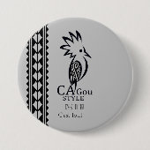 Badge Rond 7,6 Cm Cagou Style 缶バッジ (正面)