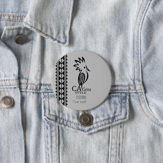 Badge Rond 7,6 Cm Cagou Style 缶バッジ (インサイチュ)