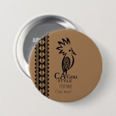 Badge Rond 7,6 Cm Cagou Style 缶バッジ (正面&裏面)