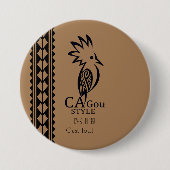 Badge Rond 7,6 Cm Cagou Style 缶バッジ (正面)