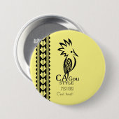 Badge Rond 7,6 Cm Cagou Style 缶バッジ (正面&裏面)