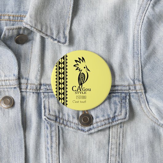 Badge Rond 7,6 Cm Cagou Style 缶バッジ (インサイチュ)