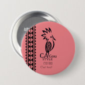 Badge Rond 7,6 Cm Cagou Style 缶バッジ (正面&裏面)