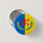 Badge rond kabylie 缶バッジ (正面&裏面)