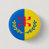 Badge rond kabylie 缶バッジ (正面)