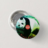 badge rond Panda 缶バッジ (正面&裏面)