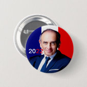 Badge rond, Zemmour 2022 缶バッジ (正面&裏面)