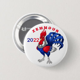 Badge rond, Zemmour 2022 缶バッジ