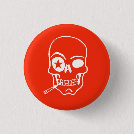 Badge STARRY SMOKE 缶バッジ (正面)