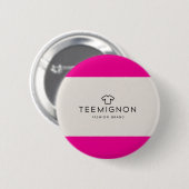 Badge TeeMignon – Trop cute pour être vrai ! 缶バッジ (正面&裏面)