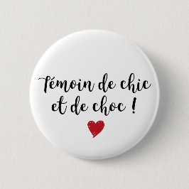 Badge - Témoin de choc 缶バッジ