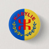 badge v2 mak kabylie  rond 3.2 缶バッジ (正面)