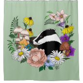 Badger シャワーカーテン (正面)