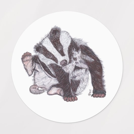 BADGER ラベル (デザイン2)