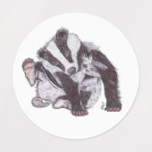 BADGER ラベル (デザイン1)