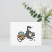 Badger Blue Pumpkin シーズンポストカード (スタンド正面)