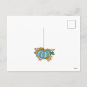 Badger Blue Pumpkin シーズンポストカード (裏面)