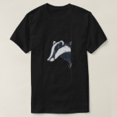 Badger  Cute Badger  Tシャツ (デザイン正面)