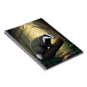 Badger in Enchanted Forest ノートブック (右側)