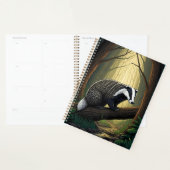 Badger in Enchanted Forest プランナー手帳 (ディスプレー)