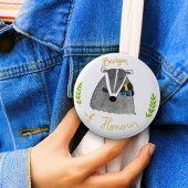 BADGER OF HONORボタン(Nicole Janes) 缶バッジ