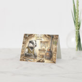 Badger Tool Shed Workshop | Grandad カード (正面)