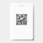 badges business personnel staff employee バッジ (裏面)