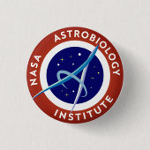 Badges - Nasa Strobiology Institute 缶バッジ (正面)