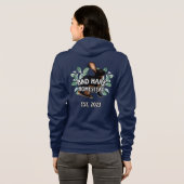 BadHare_DontCareHoodie パーカ (裏面フル)