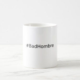 #BadHombre コーヒーマグカップ