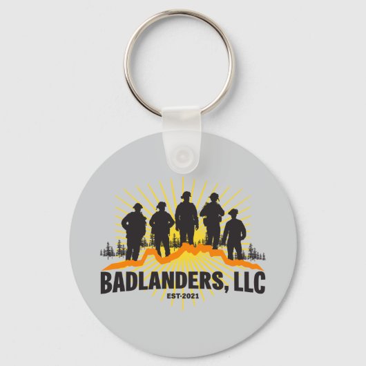 Badlanders LLC キーホルダー (正面)