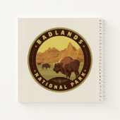 Badlands National Park ノートブック (裏面)