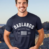 Badlands National Park Desert Landscape Tシャツ
