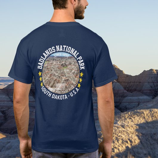 Badlands National Park Desert Landscape Tシャツ