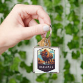 Badlands national park Key chain キーホルダー (手)