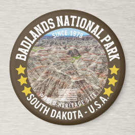 Badlands National Park Mountains Landscape マグネット