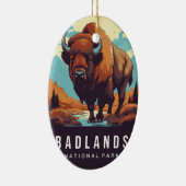 BADLANDS NATIONAL PARK ORNAMENT セラミックオーナメント (右)