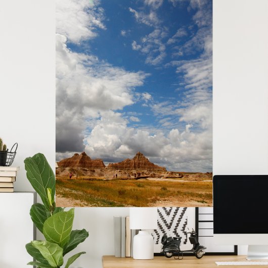 Badlands National Park, SD ポスター (ホームオフィス)