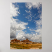 Badlands National Park, SD ポスター (正面)
