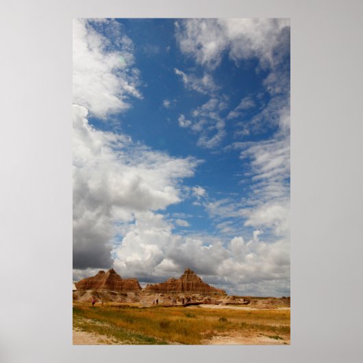 Badlands National Park, SD ポスター (正面)