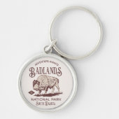 Badlands National Park South Dakota キーホルダー (正面)
