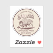 Badlands National Park South Dakota シール (シート)