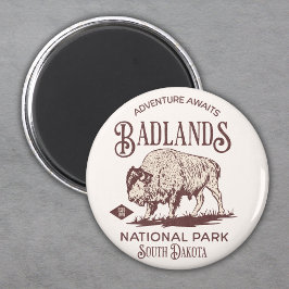 Badlands National Park South Dakota マグネット