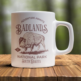 Badlands National Park South Dakota Funny Travel コーヒーマグカップ