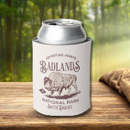 Badlands National Park South Dakota Funny Travel 缶クーラー