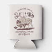 Badlands National Park South Dakota Funny Travel 缶クーラー (裏面)