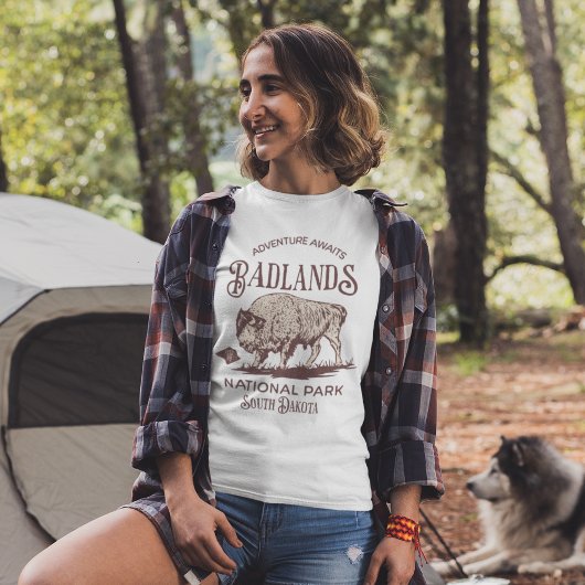 Badlands National Park South Dakota Tシャツ